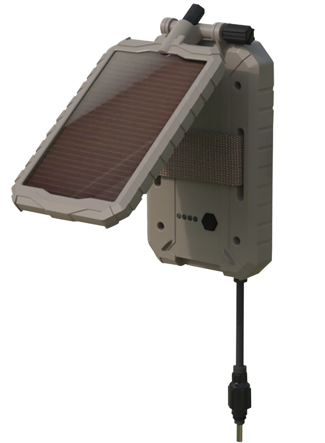 HME SOLP5X Sol-Pak 5K Solar Power Panel Brown for Stealth Cam/Muddy/WGI Cellular Cameras