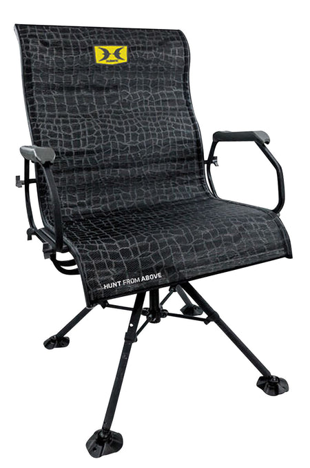 Hawk HWK3115 Big Denali Blind Chair Folding Black Mesh XXL