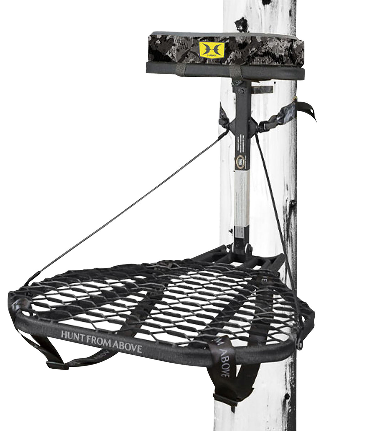 Hawk HWK-HF2001 Mega Combat Hang-On Treestand Black 24x30"