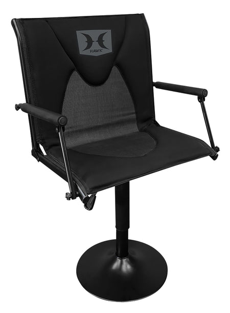 Hawk HWK-PBC Premium 360 Swivel Blind Chair Black