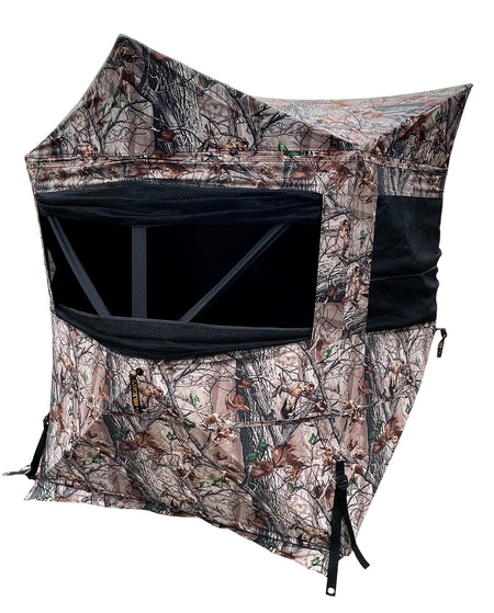 Muddy MUD-MGBTP Twin Peaks Hub-Style Ground Blind 600D Camo