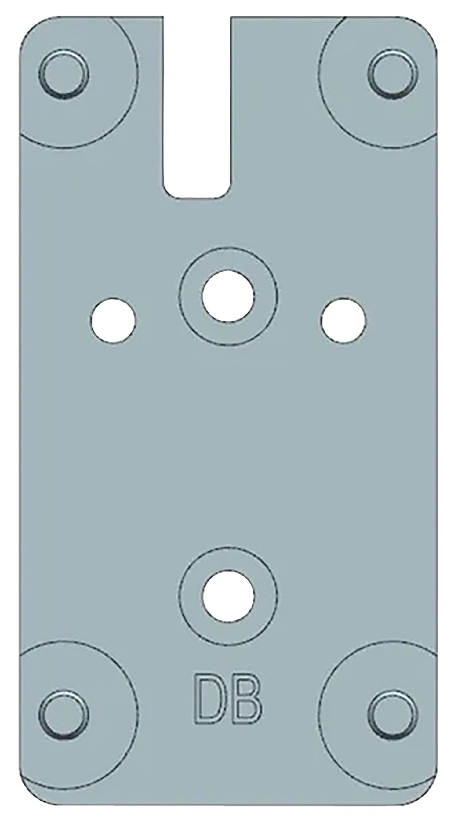 Beretta USA EUS03050 90/92 RDO Optic Plate Silver Burris FastFire Vortex Venom Docter Pattern