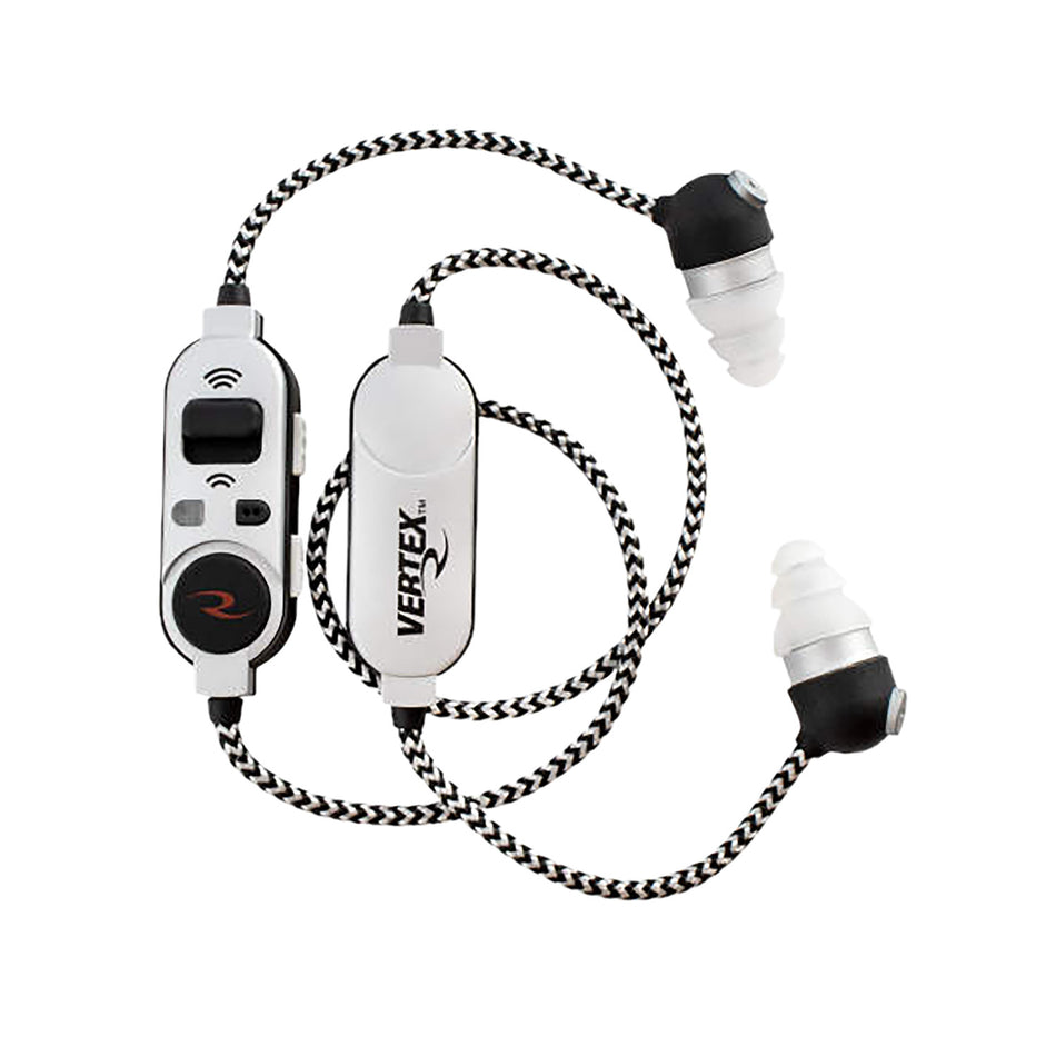Radians VX-BTAC10 Vertex Electronic Hearing Protection Earbuds 25 dB In The Ear Black/Gray