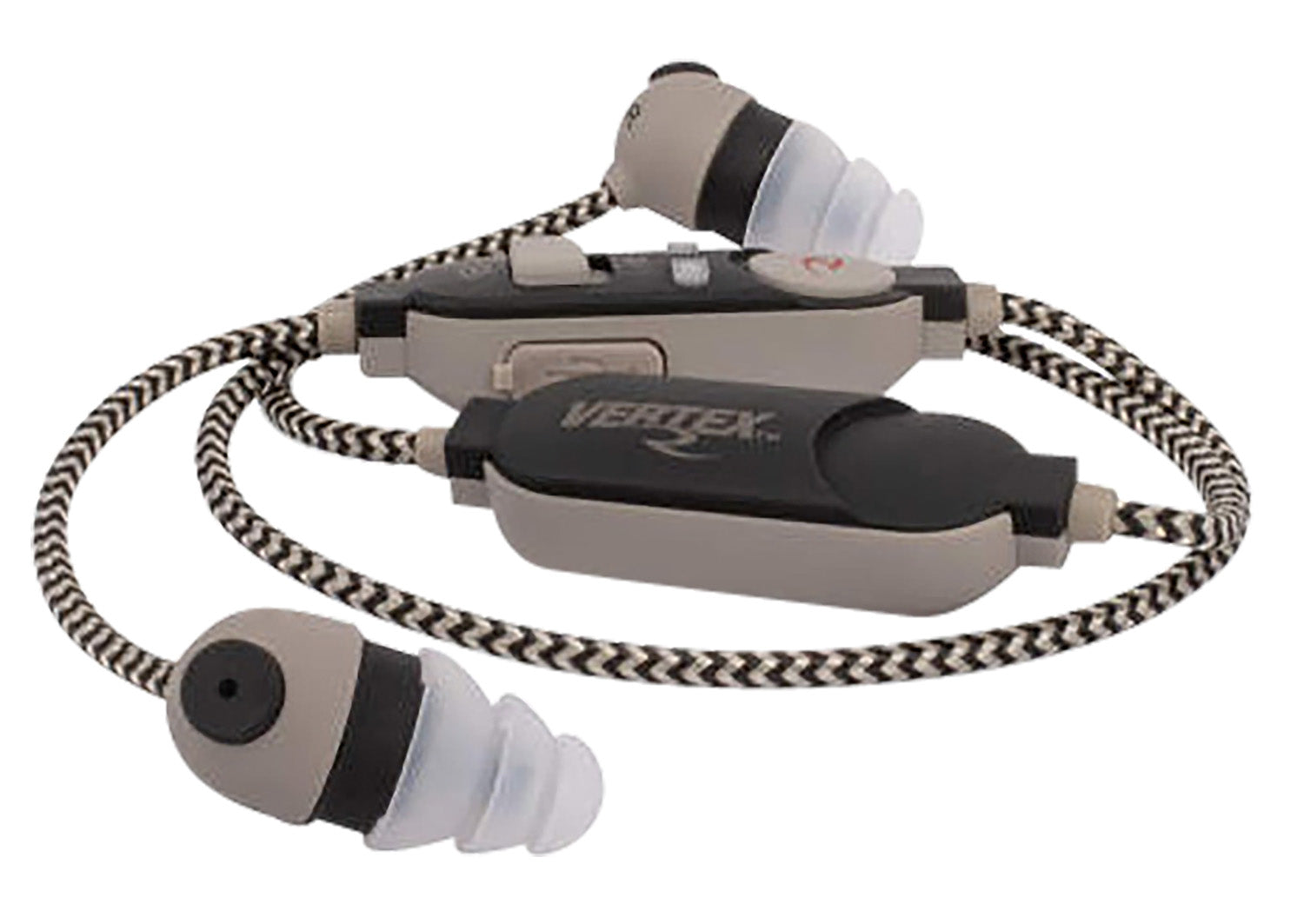Radians VXAC40 Vertex Electronic Earbuds 85 dB In The Ear Black/Gray Hearing Protection