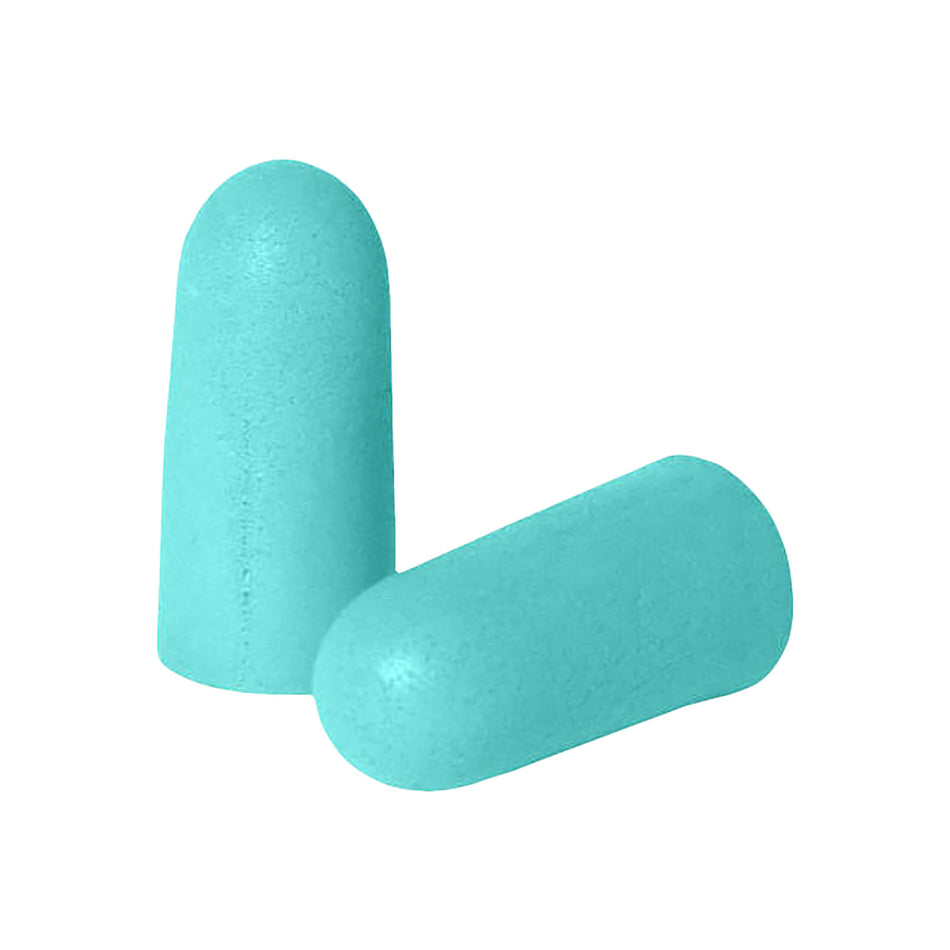 Radians FP70ABG/50 Resistor Foam Earplugs 32 dB Aqua Blue Adult 50 Pair