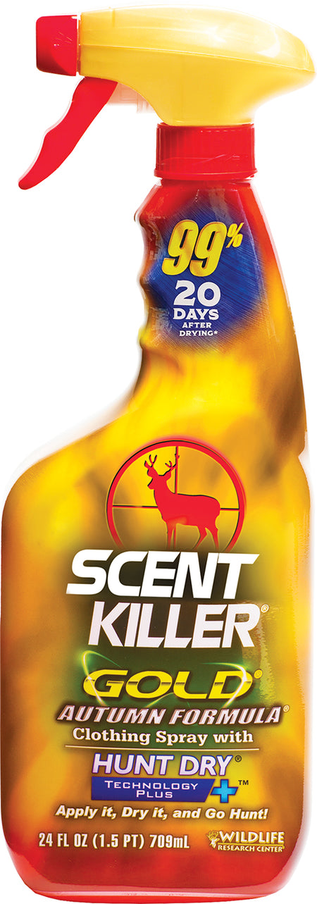 Wildlife Research Scent Killer Gold Autumn Formula Odor Eliminator 24 oz Trigger Spray