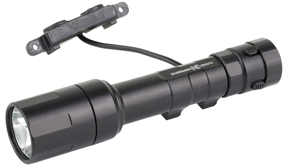 Cloud Defensive CD2109DFSBLK REIN 3.0 Weapon Light Black 1250 Lumens White LED 18650/CR123