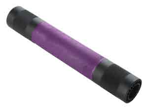 Hogue AR-15 M-16 Rifle Length Free Float Forend Purple Overmolded Grip Area