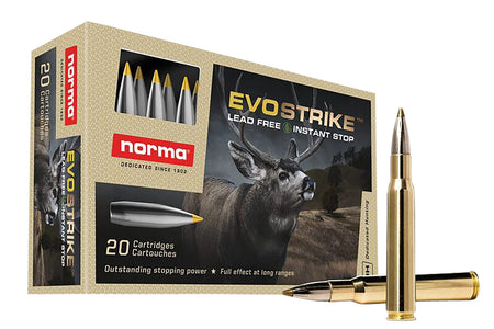 Norma 20177342 Dedicated Hunting Evostrike Polymer Tip Boat Tail  139 Grain .30-06 Springfield
