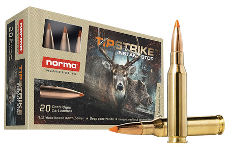 Norma 20170362 Dedicated Hunting Tipstrike Polymer Tip PT 160 Grain 7mm-08 Remington