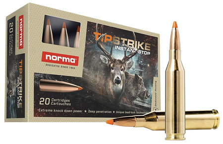 Norma 20160052 Dedicated Hunting Tipstrike Polymer Tip PT 76 Grain .243 Winchester