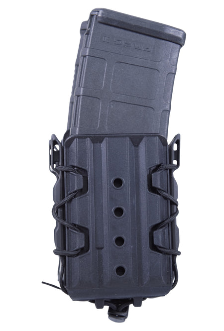 High Speed Gear X2R TACO V2 Double Rifle Mag Pouch Black Polymer Belt Clip MOLLE