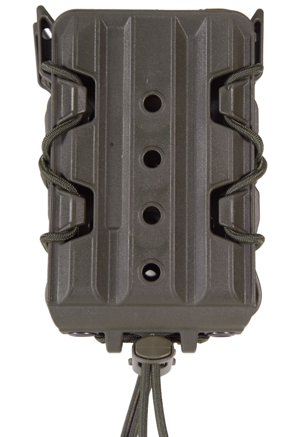 High Speed Gear X2R TACO V2 Double Rifle Mag Pouch OD Green Polymer Belt Clip MOLLE
