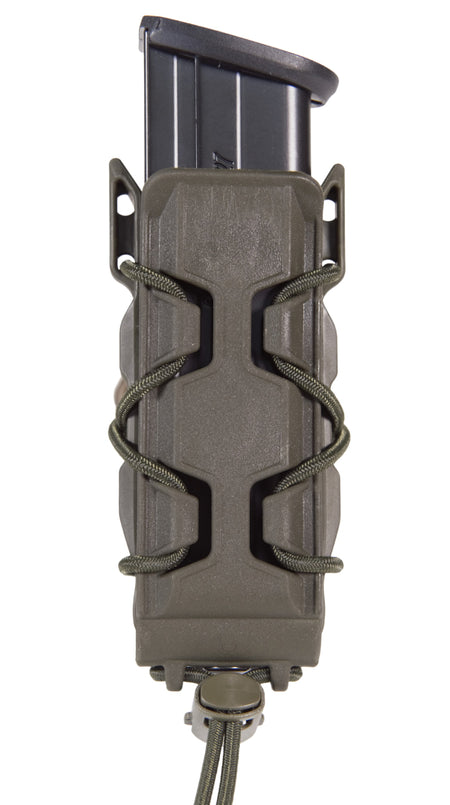 High Speed Gear TACO V2 Pistol Mag Pouch Single OD Green Polymer Belt Clip MOLLE