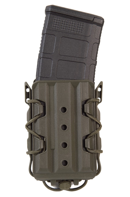 High Speed Gear TACO V2 Rifle Mag Pouch OD Green Polymer 2" Belt Clip MOLLE U-Mount