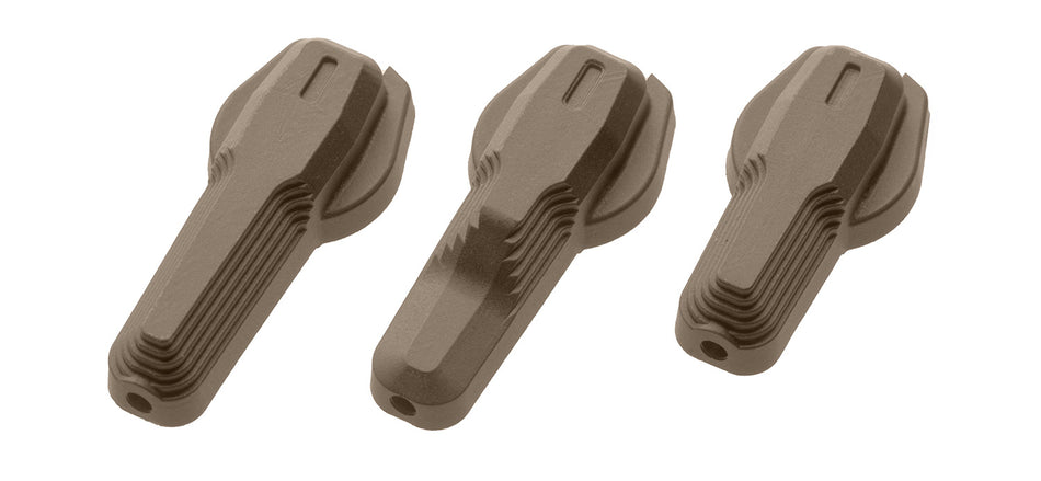 Magpul MAG1254-FDE ESK Safety Selector FDE Polymer/Steel Ambi AR-Platform 60/90 Degree
