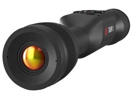 ATN Thor 5 320 Thermal Rifle Scope Black 4-16x 320x240 12 Micron 60fps Smart Mil Dot
