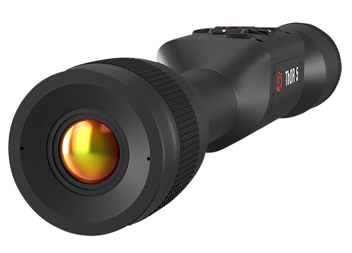 ATN Thor 5 640 Thermal Rifle Scope Black 2-16x 640x480 12 Micron 60fps Smart Mil Dot