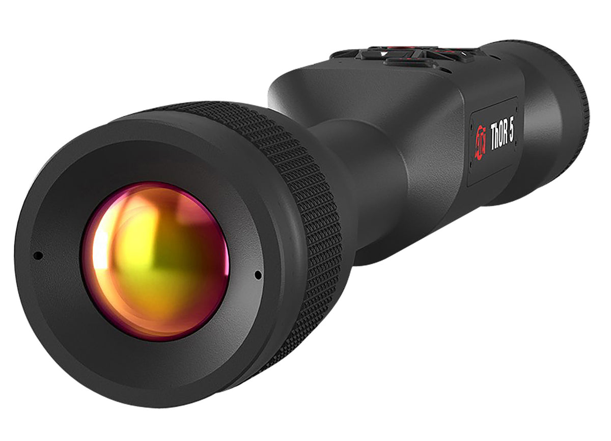 ATN Thor 5 640 Thermal Rifle Scope Black 3-24x 640x480 12 Micron 60fps Smart Mil Dot
