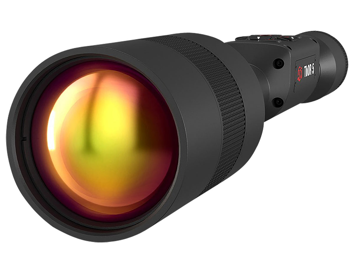 ATN Thor 5 640 Thermal Rifle Scope Black 5-40x 640x480 60fps Smart Mil Dot Reticle