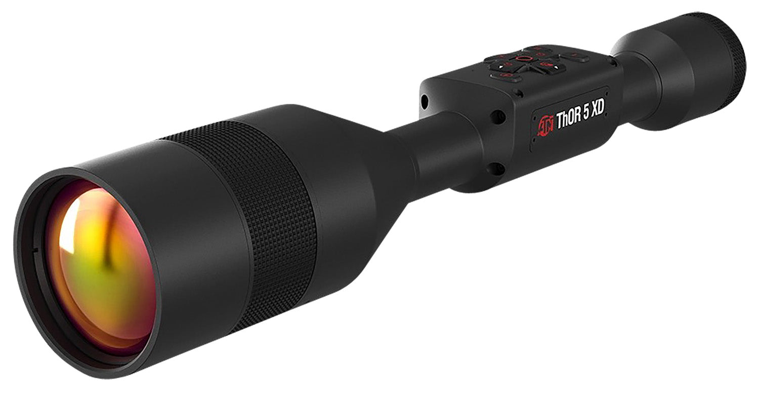 ATN Thor 5 XD Thermal Rifle Scope Black 3-30x 1280x1024 12 Micron Smart Mil Dot