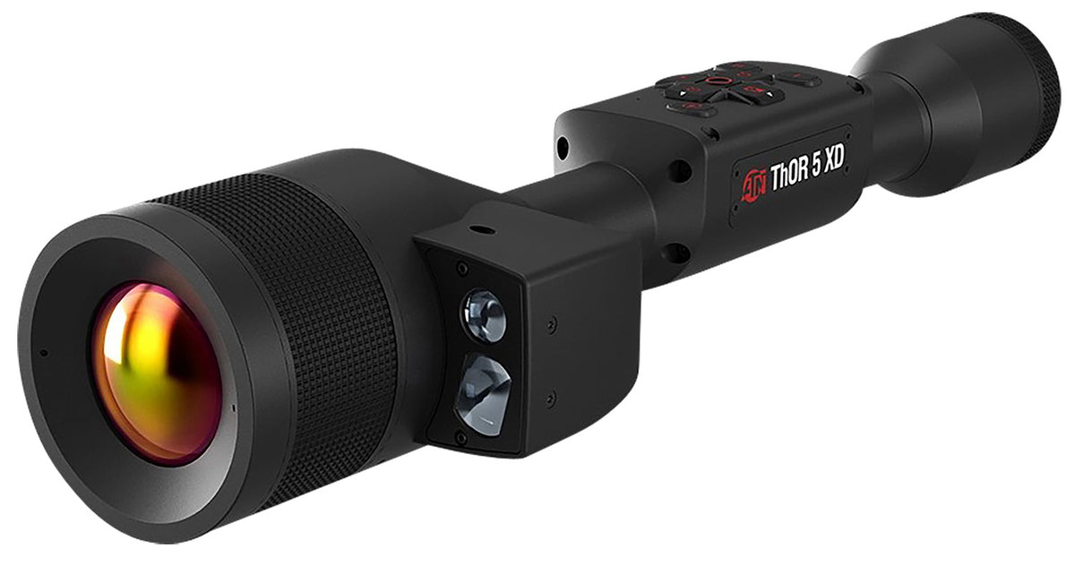 ATN Thor 5 XD LRF Thermal Rifle Scope 2-20x Smart Mil Dot Reticle 1280x1024 12 Micron 60fps