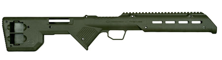 Desert Tech TRK22GRN TREK-22 Rifle Chassis OD Green Synthetic Fixed Bullpup for Ruger 10/22 26.75" OAL