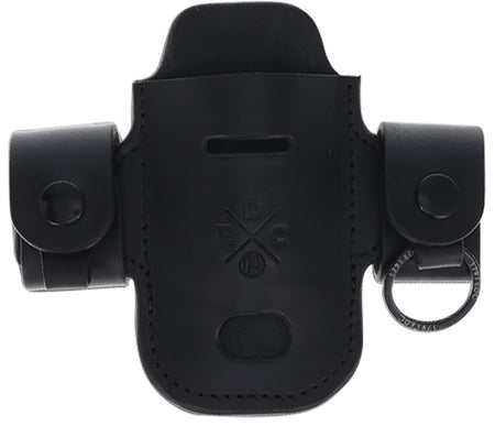 1791 Gunleather Heavy Duty Solo Action Snap OWB Black Leather Belt Loop Ambidextrous EDC
