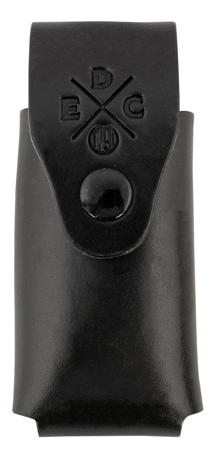 1791 Gunleather Heavy Duty Easy Slide OWB Black Leather Belt Slide Ambidextrous EDC