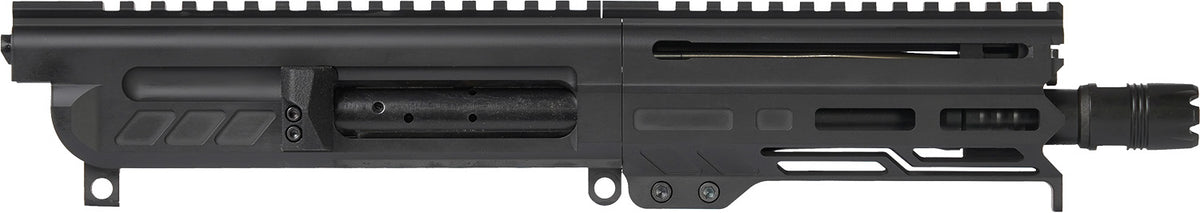 CMMG Dissent MK4 300 Blackout 6.5" Upper Group Armor Black Left Side Charging Handle Linear Comp