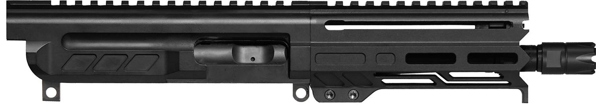 CMMG Dissent 9mm Luger 6.5" Upper Group Armor Black Left Side Charging Handle 4.60" M-LOK Handguard