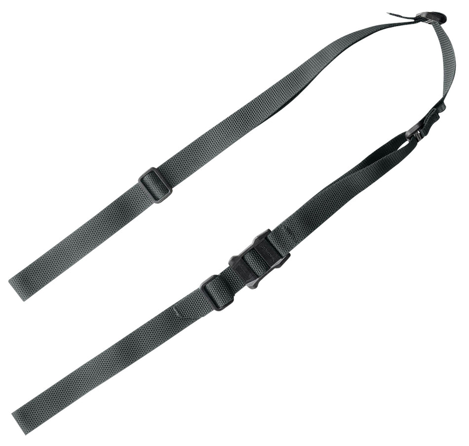 Magpul MAG1312GRY MS1 Lite Sling Gray Nylon 48"-60" OAL Compact Rifle Sling