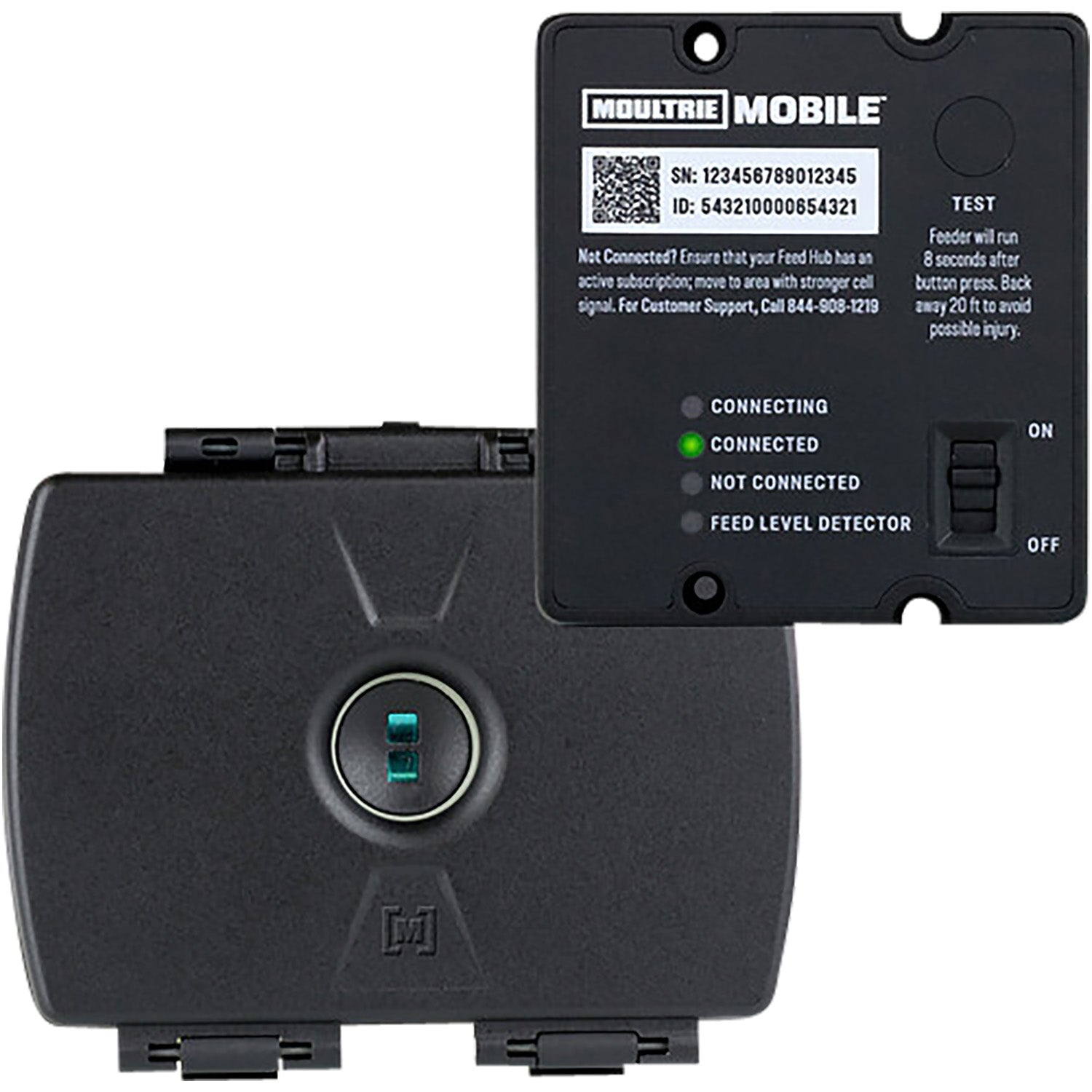 Moultrie MMF15088 Feed Hub Smart Feeder Controller, App Compatible, Black
