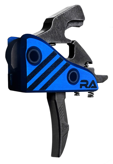 Rise Armament RA-524 Blitz Defense Single-Stage Trigger 4.5 lb Blue Housing for AR-Platform