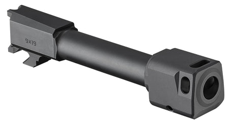 Springfield Armory HC0901TB-KIT Hellcat Threaded Barrel 3.80" 9mm Luger with Self-Indexing Compensator Black Melonite