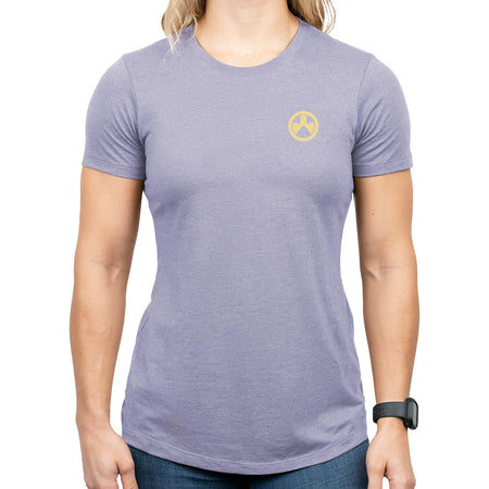 Magpul MAG1341-530-L Prickly Pear Women's Orchid Heather Short Sleeve T-Shirt Large