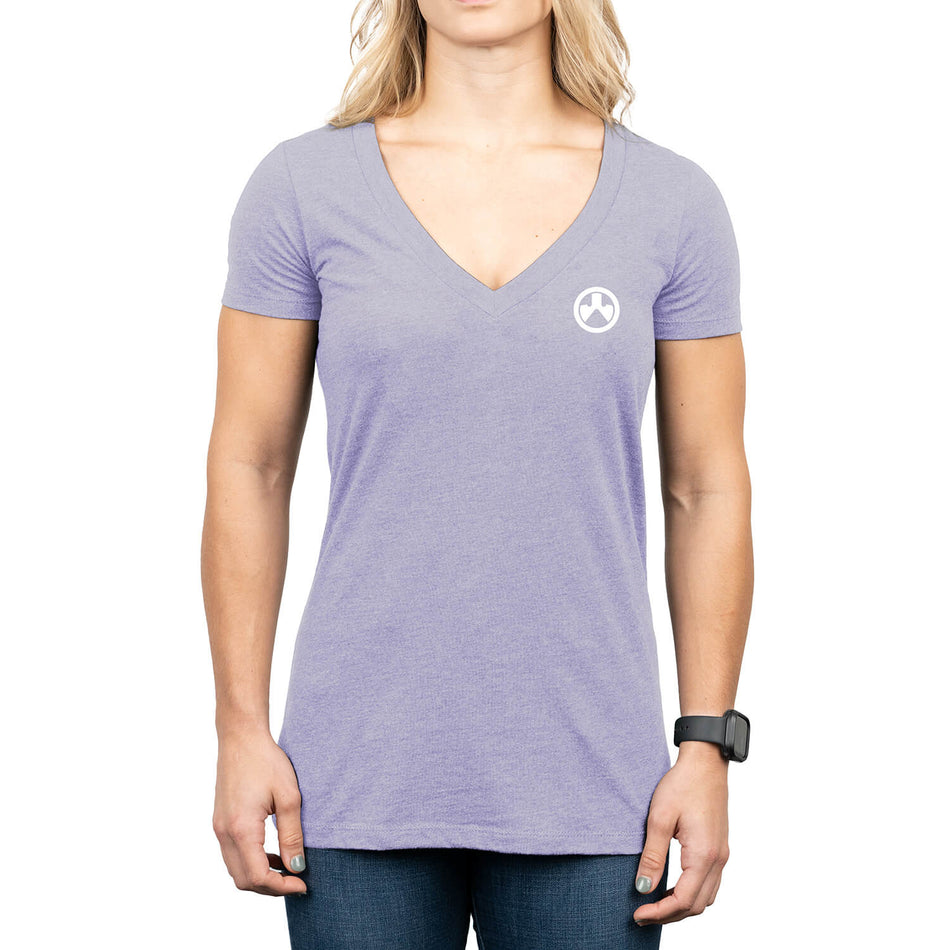 Magpul MAG1343-530-2X Unfair Advantage Women's Orchid Heather Short Sleeve Tee, 2XL