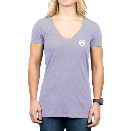 Magpul MAG1343-530-XL Unfair Advantage Women's Orchid Heather Short Sleeve Tee, XL