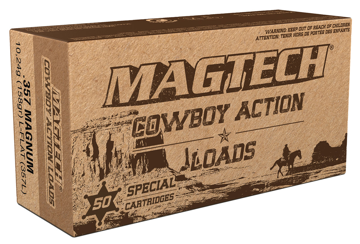 Magtech 357L Cowboy Action Lead Flat Nose  158 Grain .357 Magnum