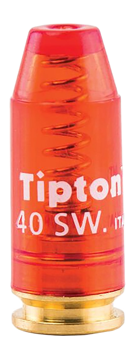 Tipton 745435 .40 S&W Snap Caps Pistol Brass & Plastic 5 Pack