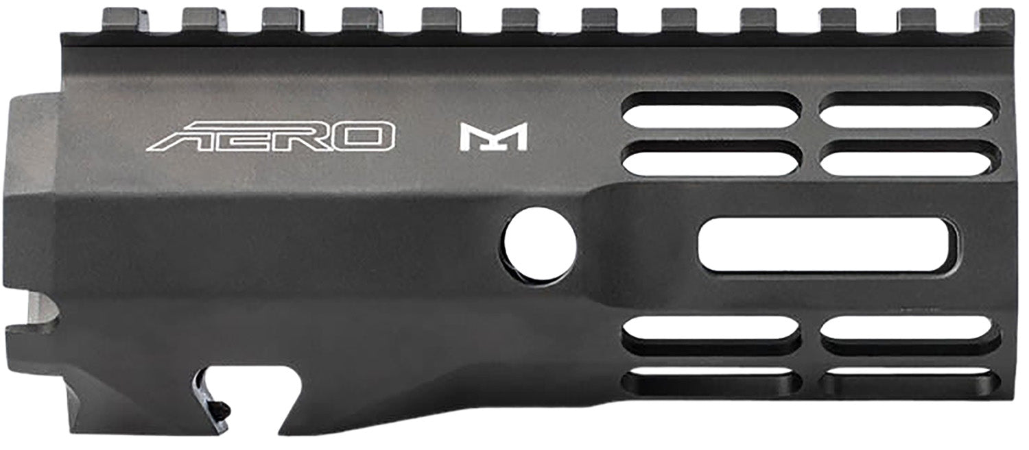 Aero Precision APRA500708A Atlas R-One 4.80" M-LOK Handguard for M4E1/AR-15, Black Anodized Aluminum
