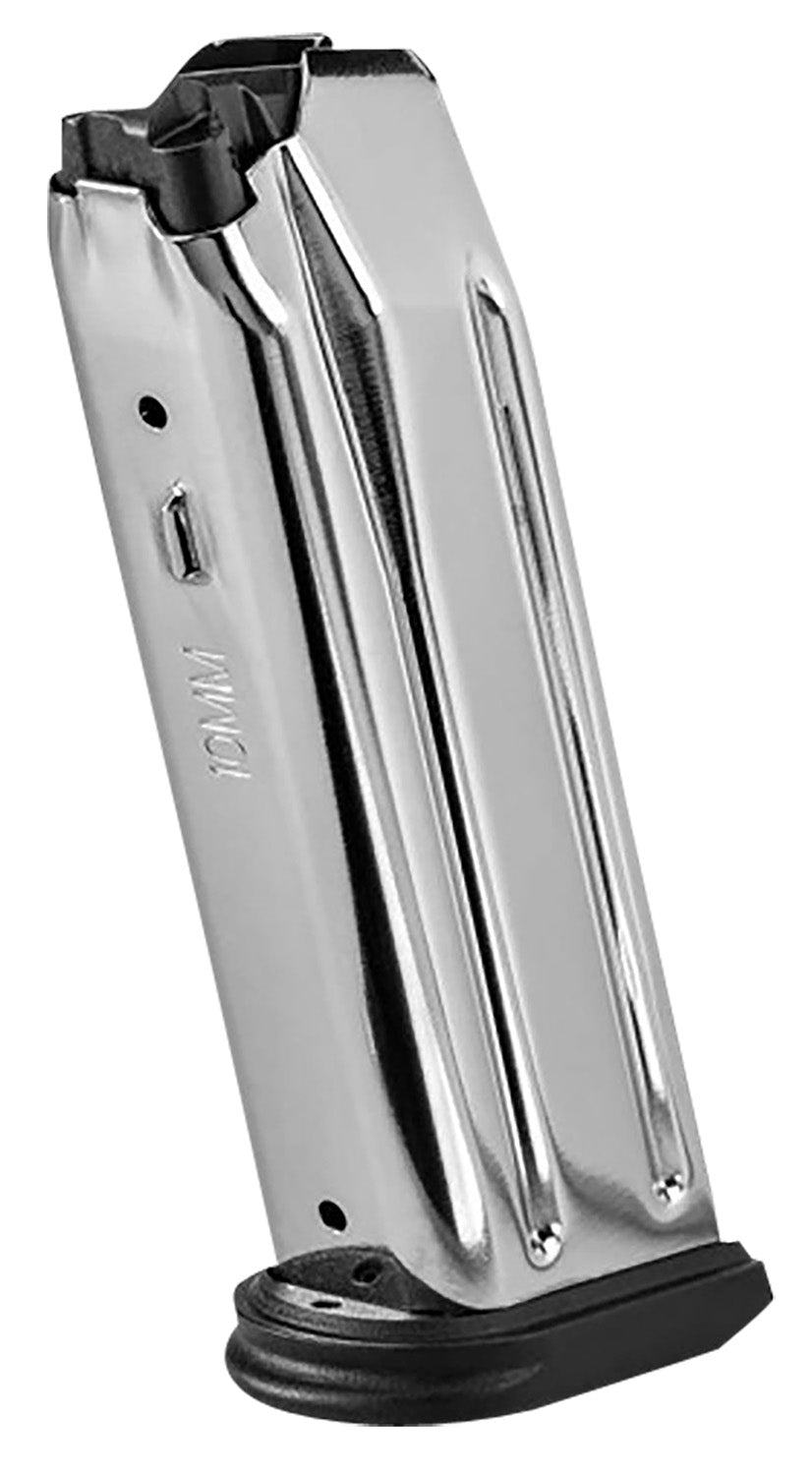 FN 510 Tactical 10-Round 10mm Auto Magazine Stainless Steel Flush Floorplate