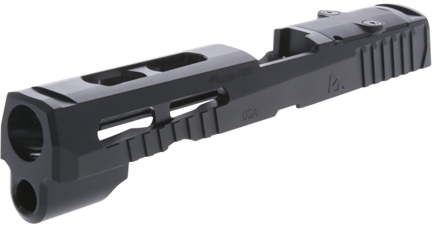 Rival Arms Precision Slide A1 Black QPQ Ported with RMS Optic Cut for Glock 43/43X
