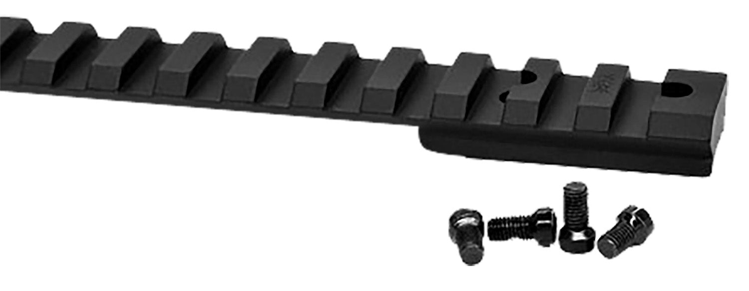 Warne V46815MOA Vapor Picatinny Rail Savage 93/93R17/Mark II Rimfire 15 MOA Black