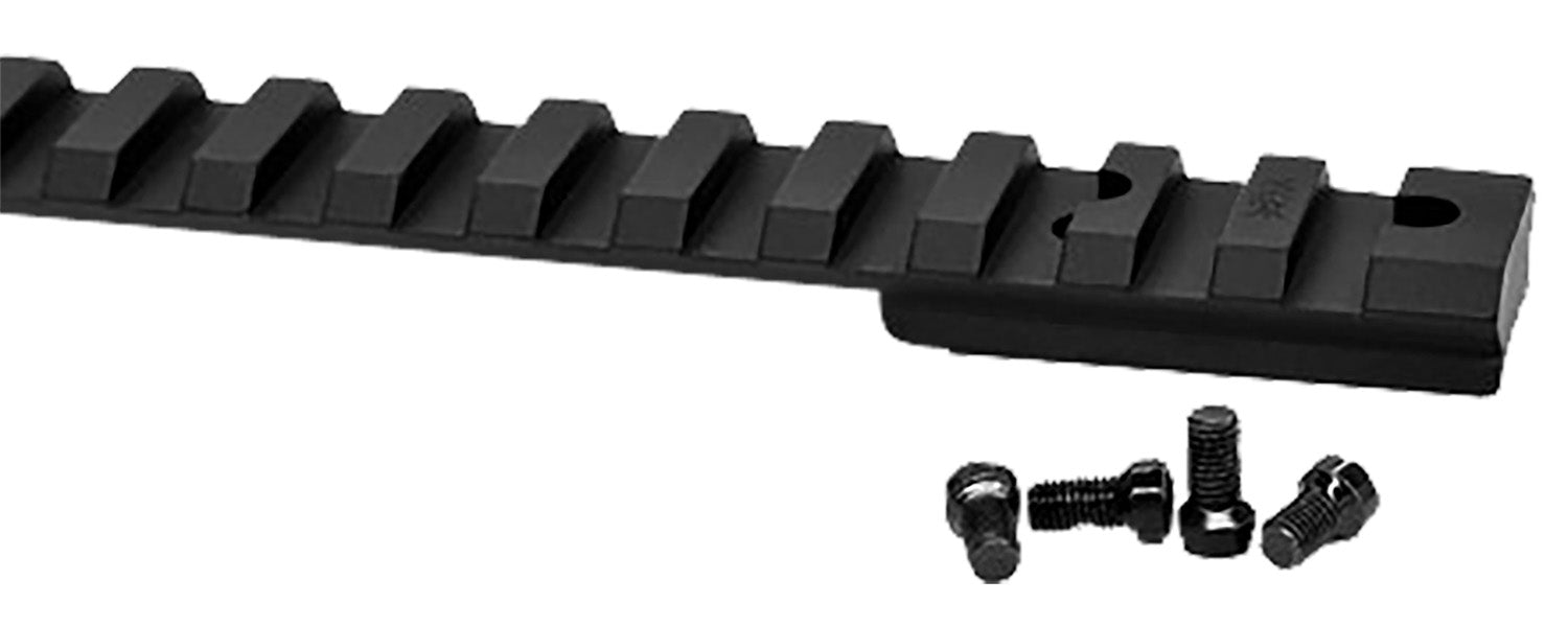 Warne V48420MOA Vapor Picatinny Rail Black Anodized Aluminum - Ruger American Short Action, 20 MOA