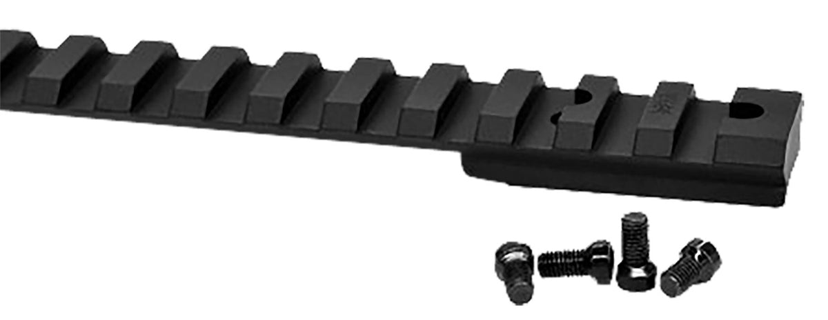 Warne V48915MOA Vapor Picatinny Rail Black Anodized Aluminum - Ruger American Rimfire, 15 MOA