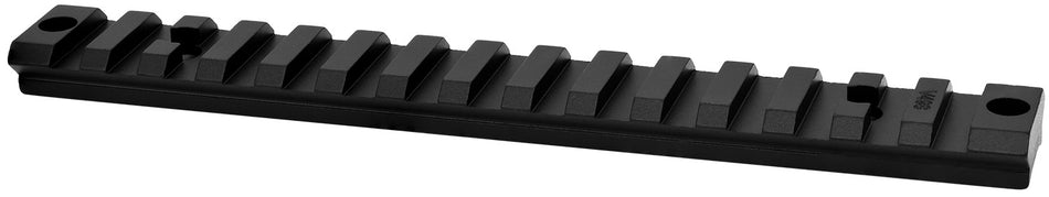 Warne V49820MOA Vapor Picatinny Rail Black Anodized Aluminum - Savage Axis/Axis II, 20 MOA