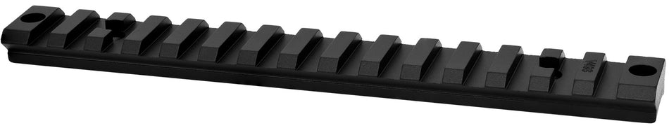 Warne V498M Vapor Picatinny Rail Black Anodized Aluminum - Savage Axis/Axis II, 0 MOA