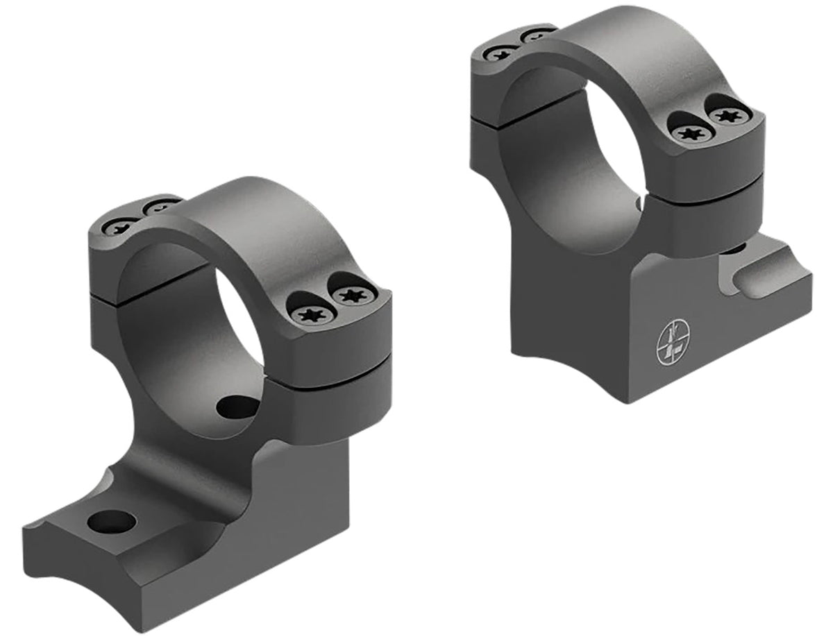 Leupold 177147 BackCountry Scope Ring Set Matte Black Aluminum 1" High Kimber 84M
