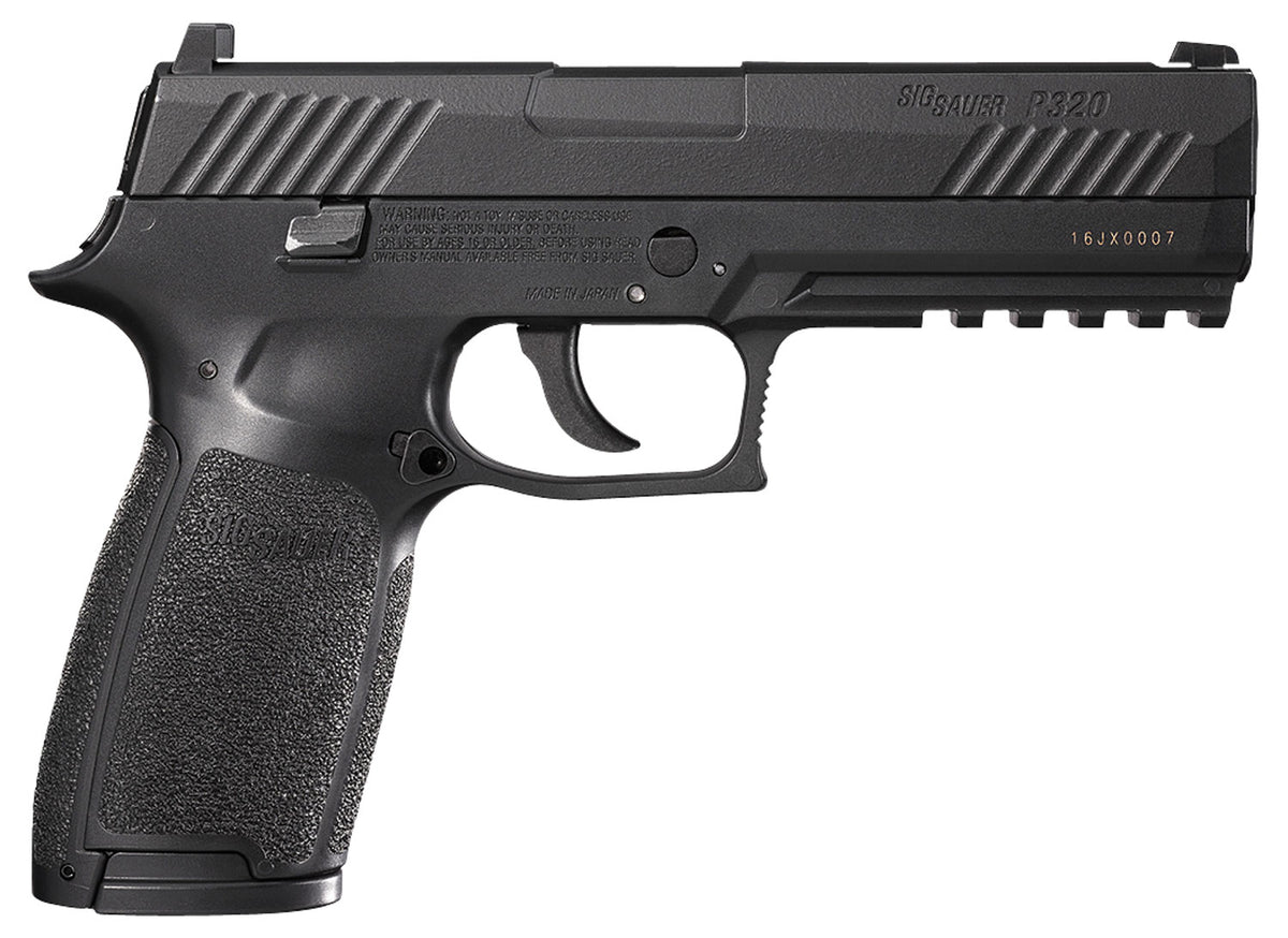 Sig Sauer P320 CO2 Air Pistol .177 Pellet 30+1 8" Black Polymer Grips Blowback
